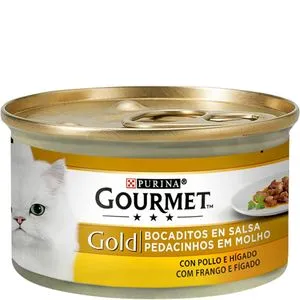 Gourmet gold bocaditos en salsa pollo-higado 85 g