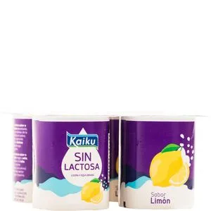 Yogur sin lactosa sabor limón 4x125 g