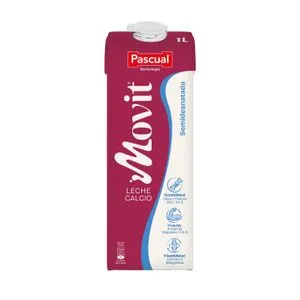 Leche semidesnatada con calcio 1 l