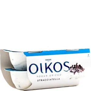 Yogur griego stracciatella 4x110g
