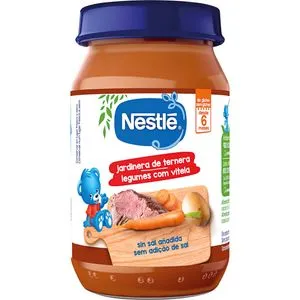 Tarrito jardinera de ternera 190 g