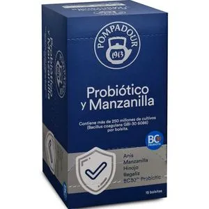 Infusión probiótico y manzanilla 15 sobres