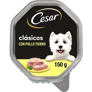 Tarrina para perro pollo 150 g