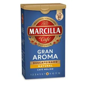 Café molido descafeinado 200 g
