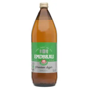 Cerveza en botella 1 l