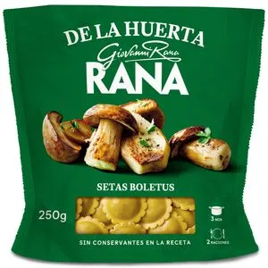Pasta fresca ravioli de setas 250 g