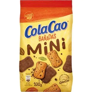 Galleta mini bañada en chocolate 100 g