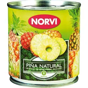 Piña en su jugo 425 g