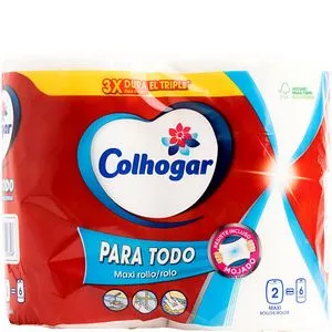 Papel de cocina "para todo" maxiroll 2 rollos