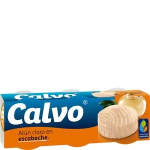 Atún claro en escabeche 3x80 g