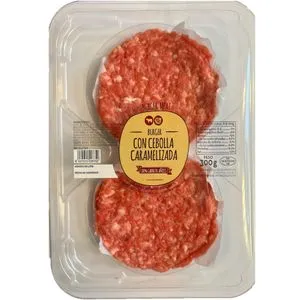 Burger meat con cebolla caramelizada 2x150 g