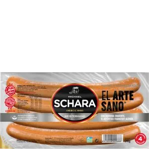 Salchichas el artesano 4 unidades 340 g