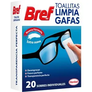 Toallitas limpiagafas 20 unidades