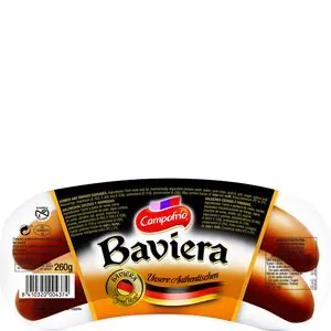 Salchicha baviera 3 unidades 260 g