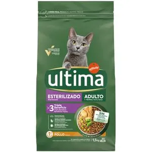 Pienso para gato esterilizado con pollo 1,5 kg