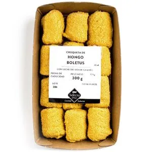 Croquetas de hongos bandeja 300 g