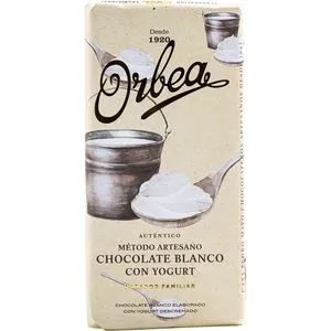 Chocolate blanco con yogurt 125 g