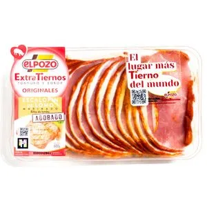 Filetes de lomo adobado extratierno (600 g aprox)
