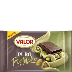 Chocolate puro negro pistacho 150 g
