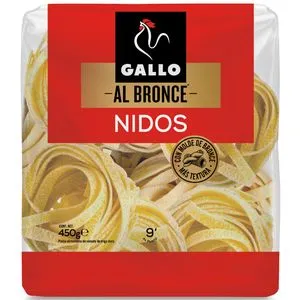 Nidos Gallo al bronce 450 g