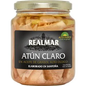 Atún claro en aceite de girasol 350 g