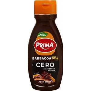 Salsa barbacoa sabor miel cero 400 g