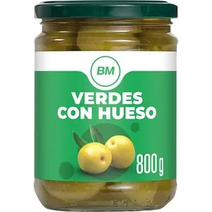 Aceituna de manzanilla con hueso 800 g