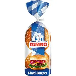 Pan Maxiburguer 4 unidades