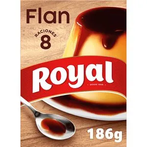 Preparado para flan estuche doble 186 g