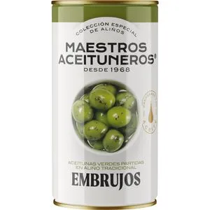 Aceitunas verdes partidas Embrujos 350 g