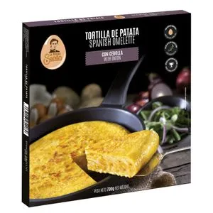 Tortilla de patata con cebolla 700 g
