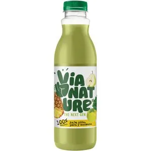 Zumo detox de pera, piña y manzana 75 cl