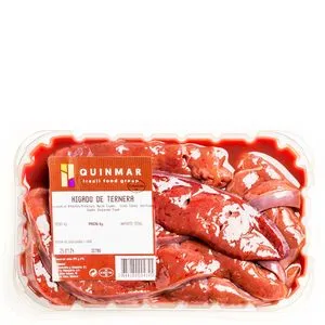 Hígado de ternera en bandeja (400 g aprox)