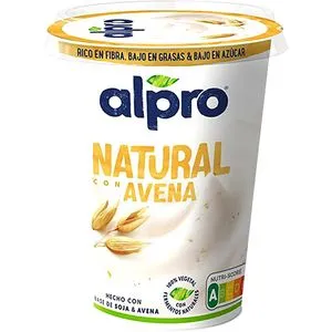 Yogur vegetal natural con avena 400 g