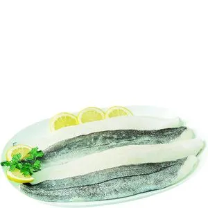 Filete de merluza con piel congelado a granel