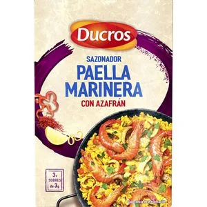 Sazonador para paella marinera con azafrán 9 g