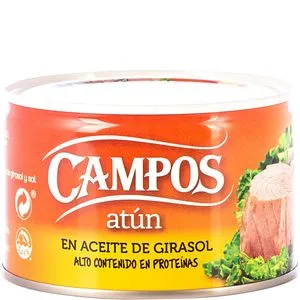 Atún claro en aceite de girasol 400 g