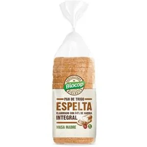 Pan de molde de espelta integral 400 g