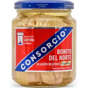 Bonito en aceite de girasol 350 g