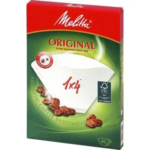 Filtros para café 1x4 40 unidades