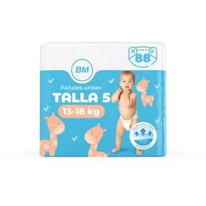 Pañal pasitos 13-18kg. paquete 88 unidades