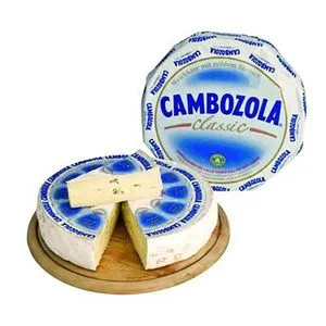 Queso de vaca pasta blanca Cambozola al corte
