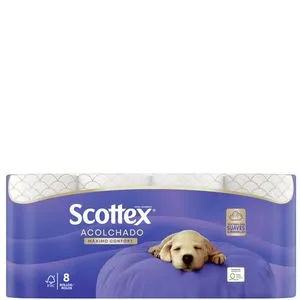 Papel higiénico acolchado 8 rollos