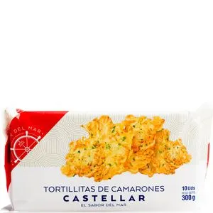 Tortillitas de camarones congeladas 300 g