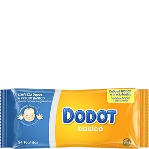 Toallitas húmedas básico 54 unidades