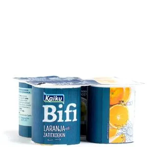 Yogur bífidus con naranja 4x125 g