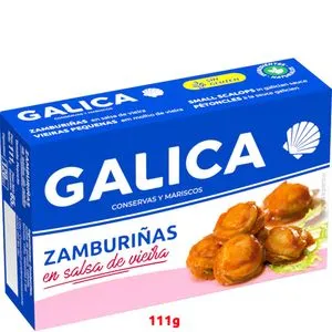 Zamburiñas en salsa vieira 13/18 111 g