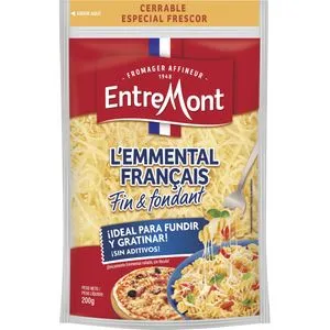 Queso emmental rallado 200 g