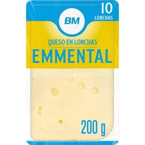 Queso emmental lonchas 200 g