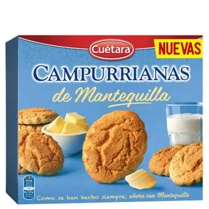 Galletas Campurrianas de mantequilla 160 g